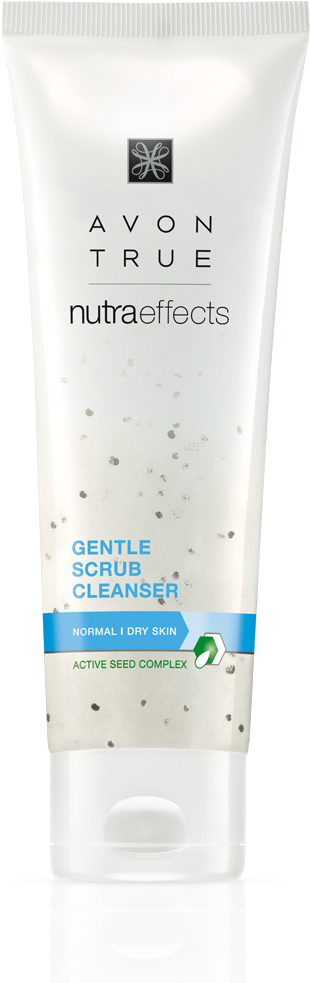 avon true nutra effects gentle scrub cleanser