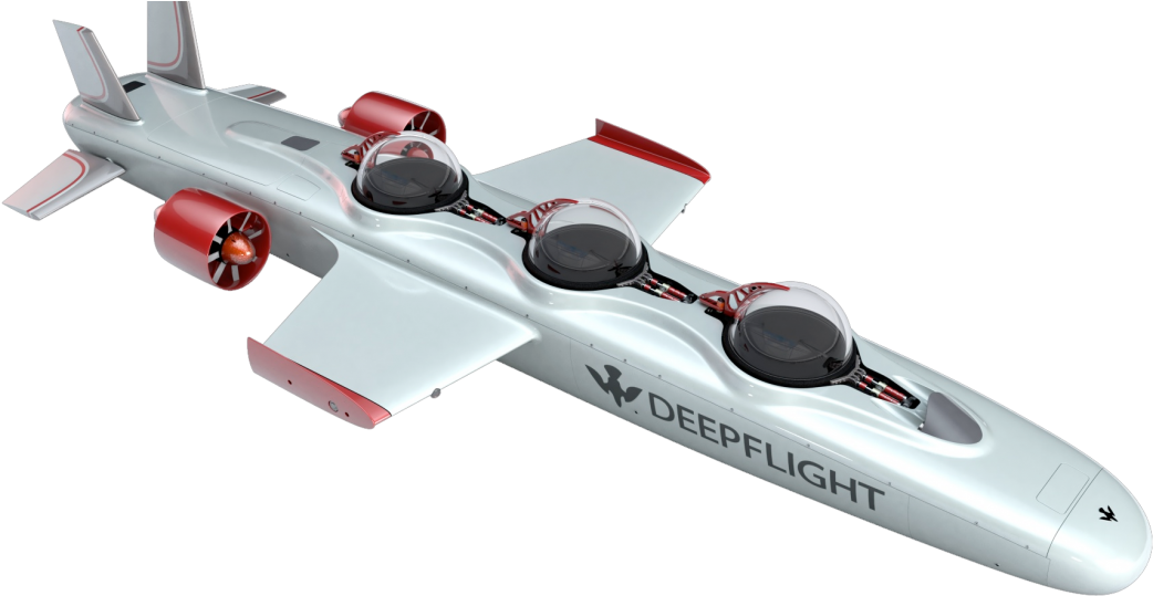 The Deepflight Super Falcon 3s - Deepflight Super Falcon Submarine Airplane (1170x610), Png Download