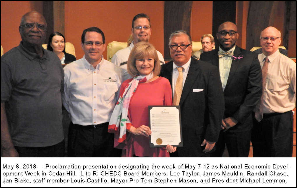 For Cedar Hill, Economic Development Is Much More Than - Award Ceremony (1019x645), Png Download