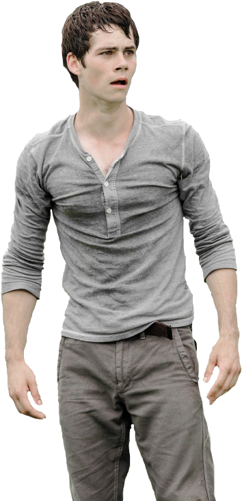 Confuz - Dylan O Brien Maze Runner Png (500x749), Png Download