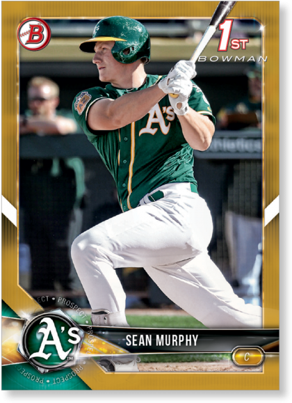 Sean Murphy 2018 Topps Bowman Baseball Paper Prospects - Oakland Athletics (700x700), Png Download