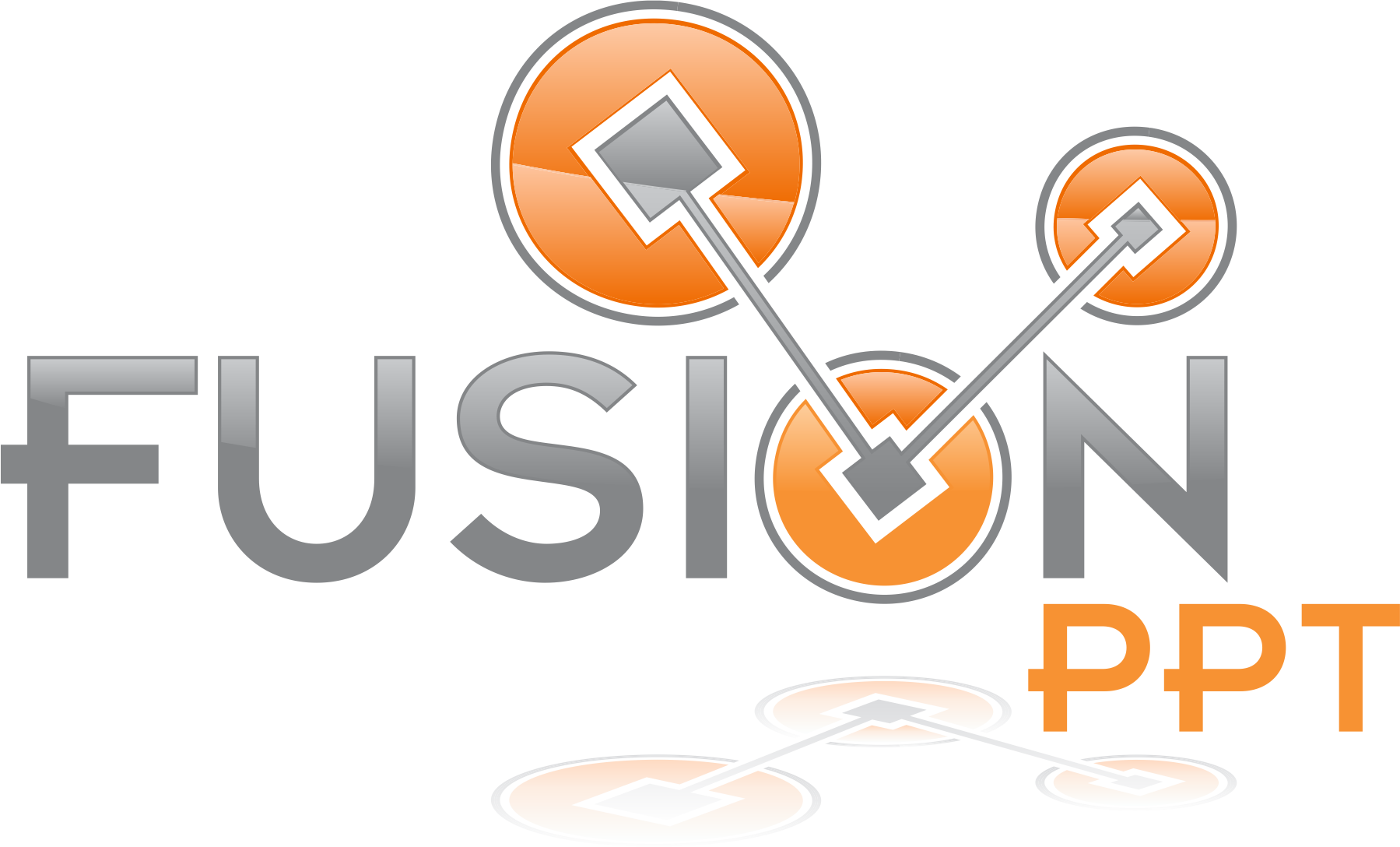 Fusion Ppt Logo - Graphic Design (1799x1088), Png Download