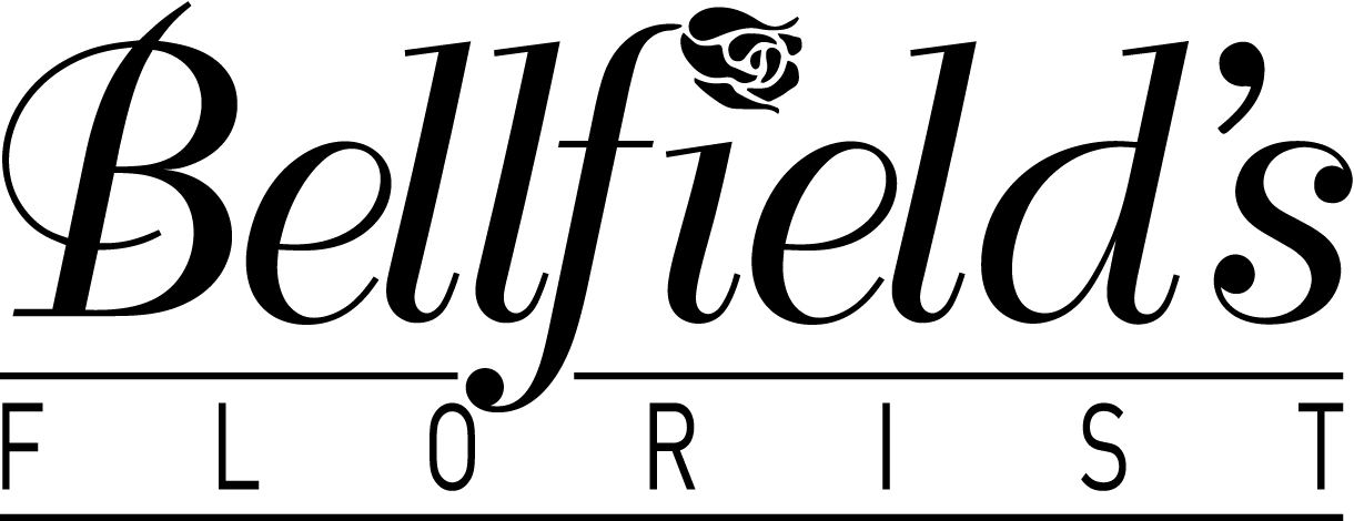 Bellfields Florist - Calligraphy (1220x470), Png Download