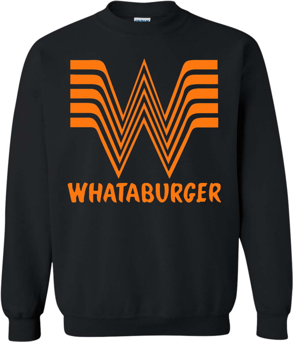 Whataburger Sweatshirt - Black - Shipping Worldwide - Whataburger Logo (1155x1155), Png Download