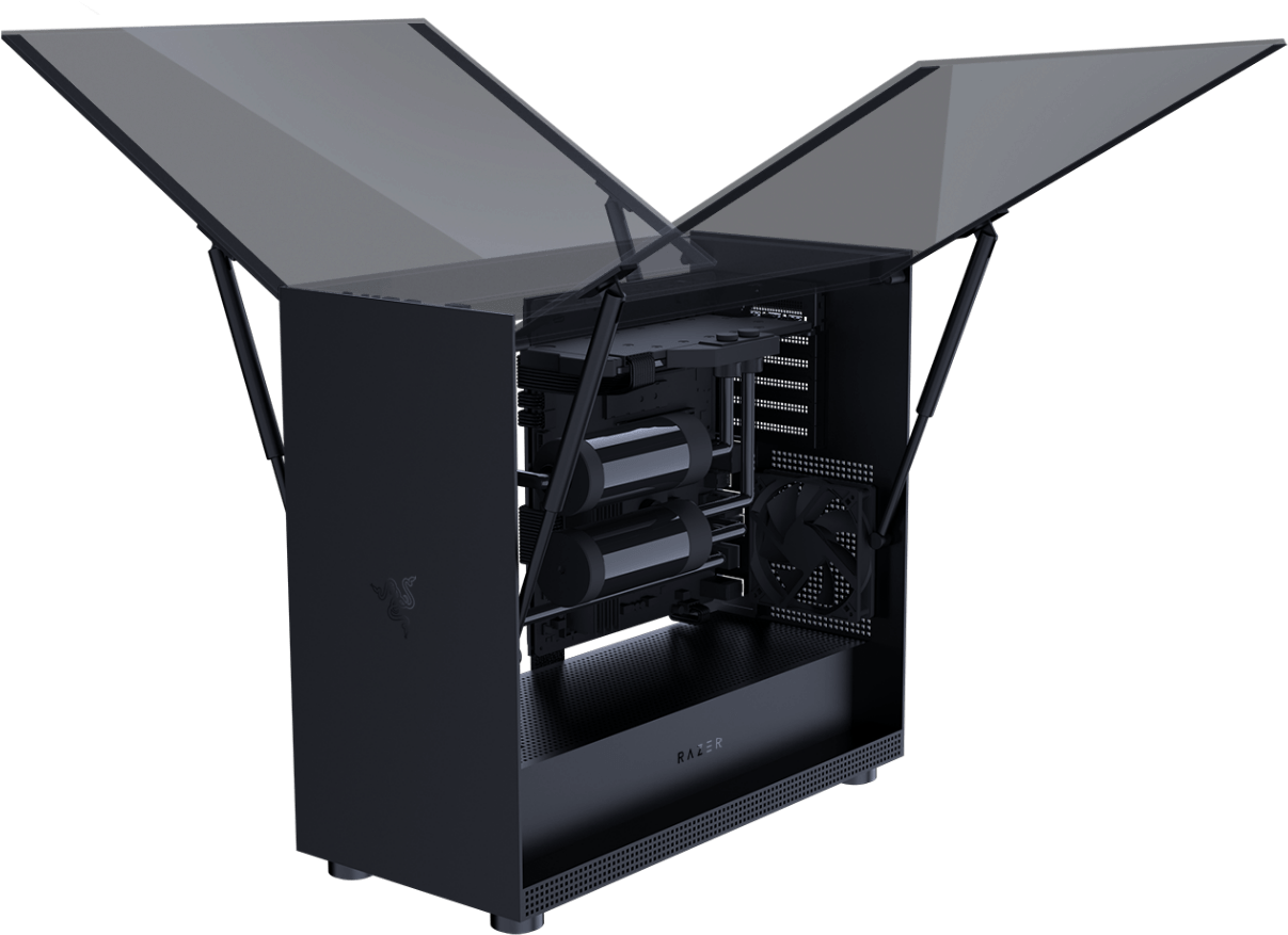 Razer Expand Pc Case Lineup - Razer Tomahawk Elite (740x492), Png Download