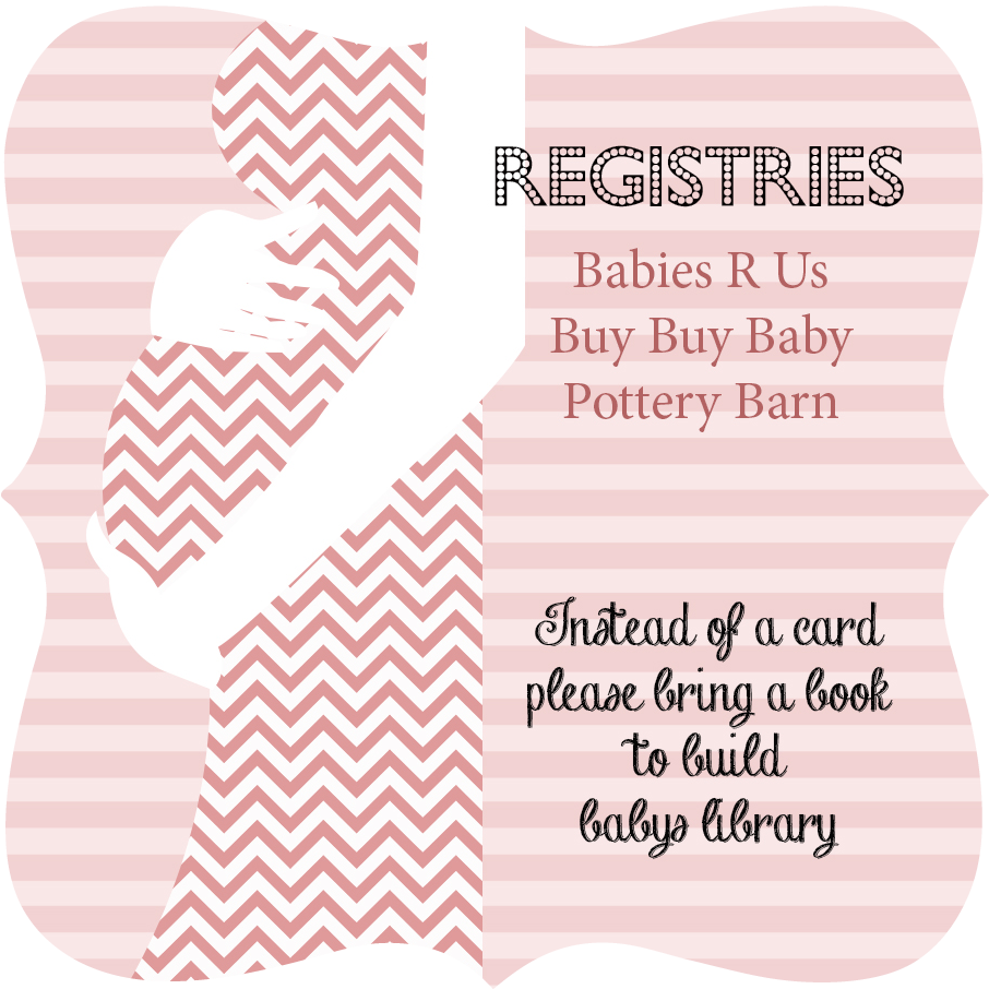 Modern Mama Chevron Theme Addon Registry Card - Illustration (975x975), Png Download