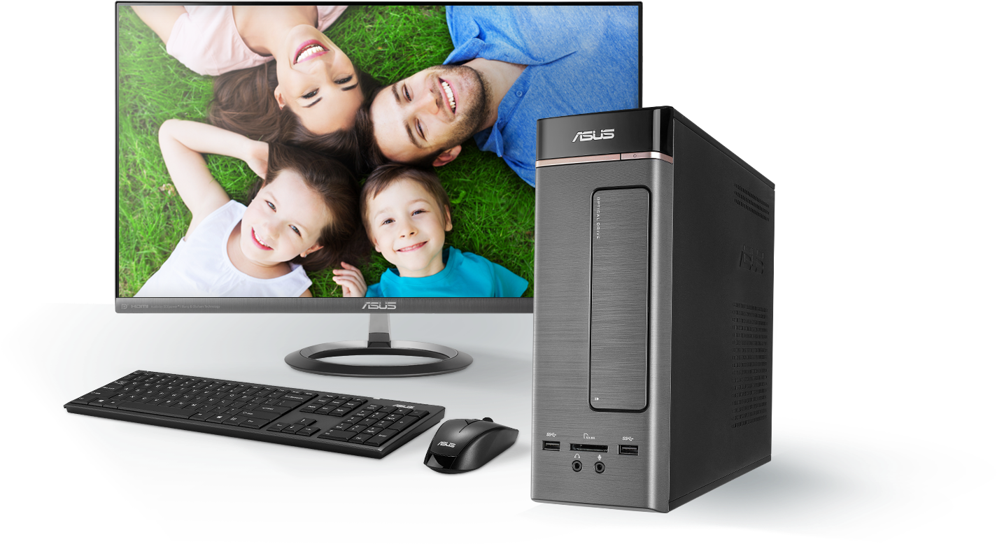 The Perfect Home Computer - Asus Vivopc K20cd (1640x778), Png Download