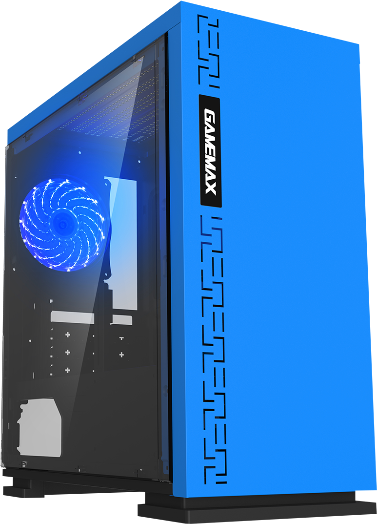1 Of 6 Fast Gaming Pc Tower Wifi & 8gb 1tb Hdd Win - Gamemax Case (1200x1200), Png Download