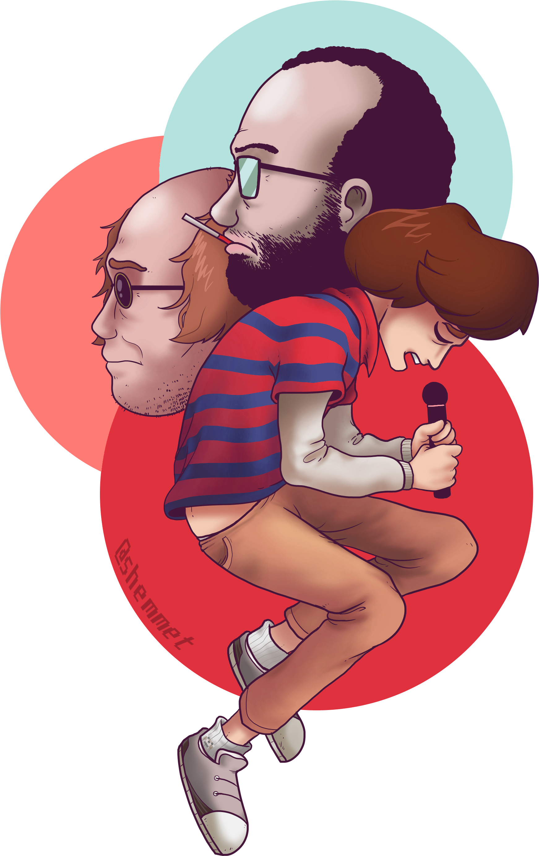 520 - My Two Lovely Uncles Fanart (2480x3508), Png Download