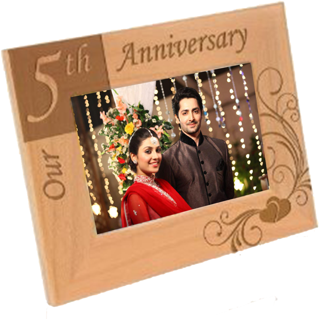 Anniversary Frame - Picture Frame (1024x1024), Png Download