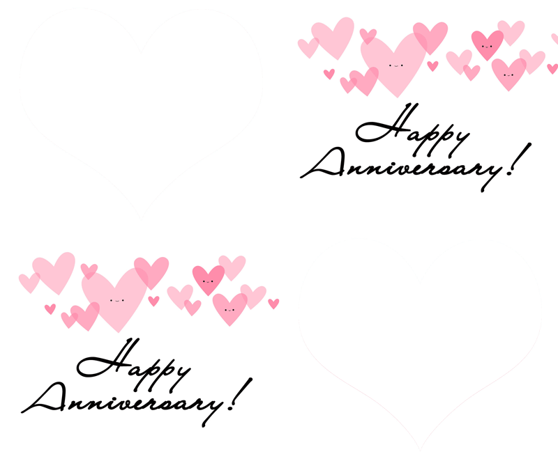 Happy Anniversary Personalized Couple Mug By Urban - Heart (800x662), Png Download