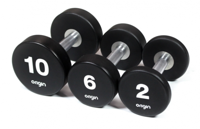 Origin Ud2 Urethane Dumbbells - Barbell (700x700), Png Download