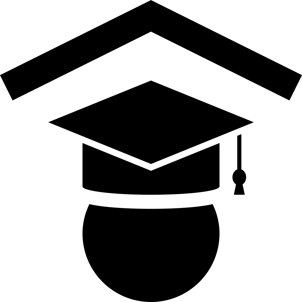 Education Cap Png - University Noun Project (980x980), Png Download