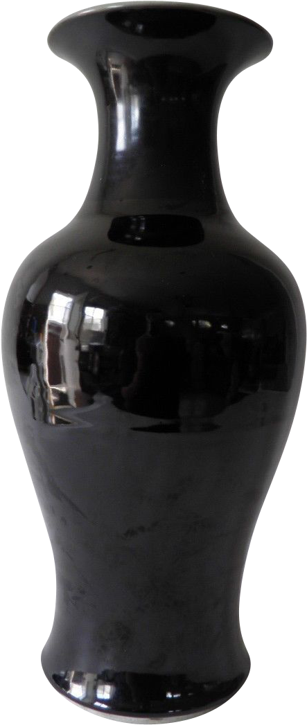 Vase Png - Black Vase Png (1046x1046), Png Download