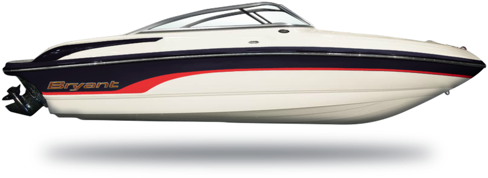 Boat 210wa Over Side - Speed Boat Clip Art (1002x371), Png Download