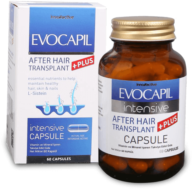 Evocapil After Hair Transplant Capsules - Evocapil After Hair Transplant (800x800), Png Download