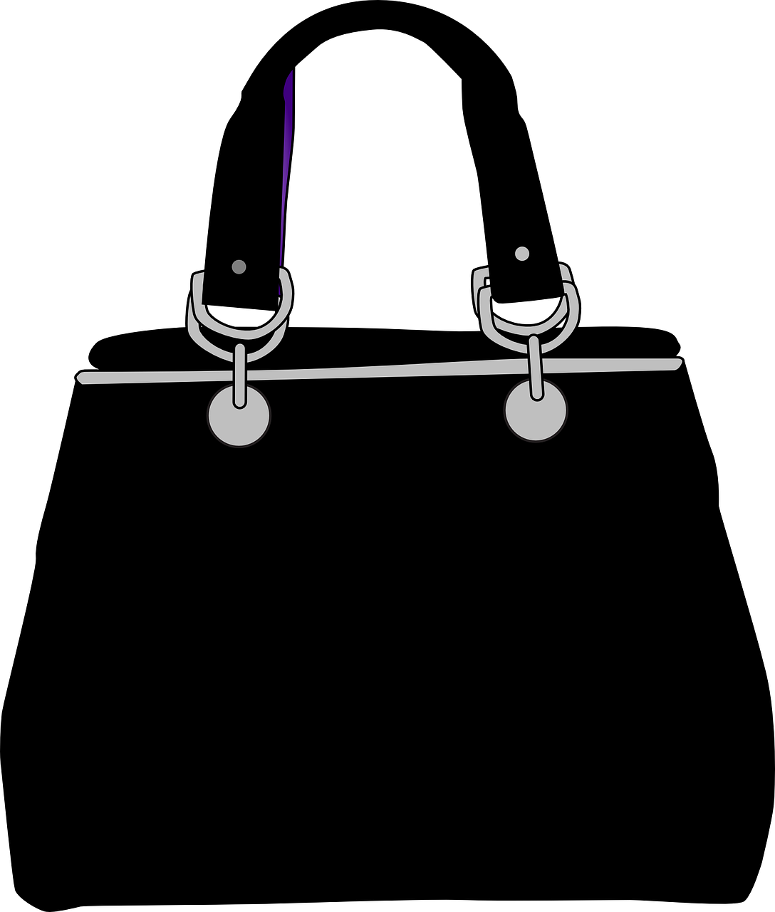 Banner Freeuse Download How Pretty Designing Ladis - Purse Clip Art (1088x1280), Png Download