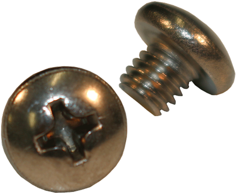Pan Head Screw 10-32 X 3/16 (640x536), Png Download
