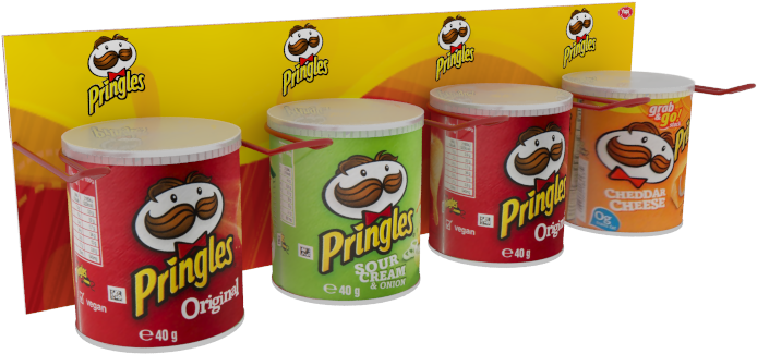 Save To Collection - Pringles Display (821x438), Png Download