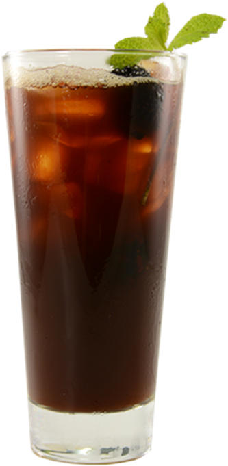 Mint Berry Espresso Spritz - Cuba Libre (467x701), Png Download