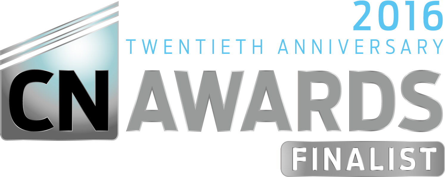 Cn Logo 2016 Finalist 03 - Construction News Awards 2016 (1600x689), Png Download
