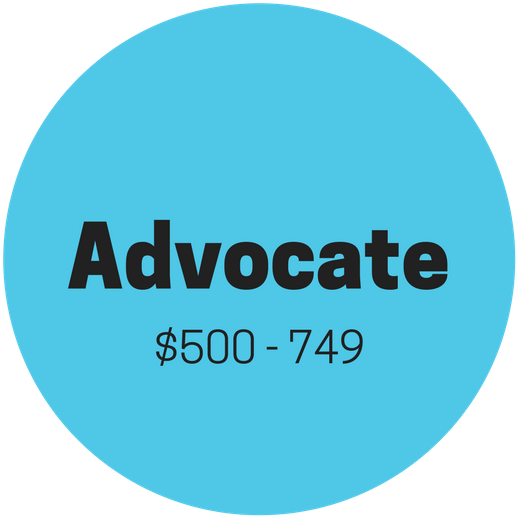 $500-$749 Provides Two Years Of Sponsorship For Student - Circle (800x800), Png Download