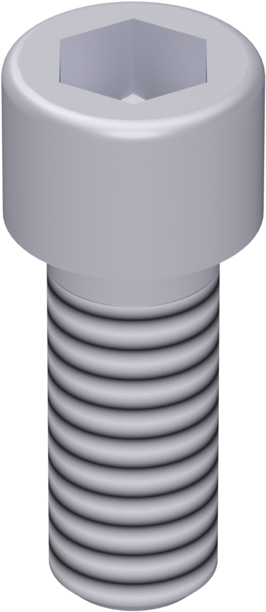 Cylinder Head Screw M 12 X 30, Galvanised, With Hexagon - Pipe (1800x1400), Png Download