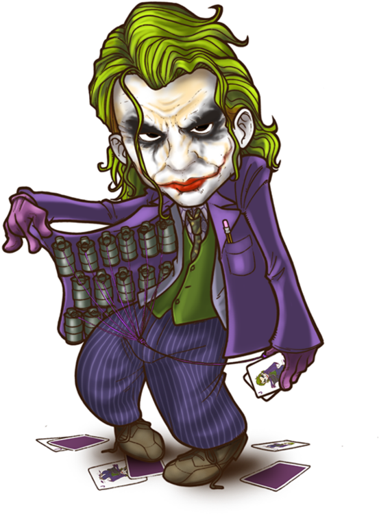 Mq Sticker Joker Png Full Size Png Download Seekpng