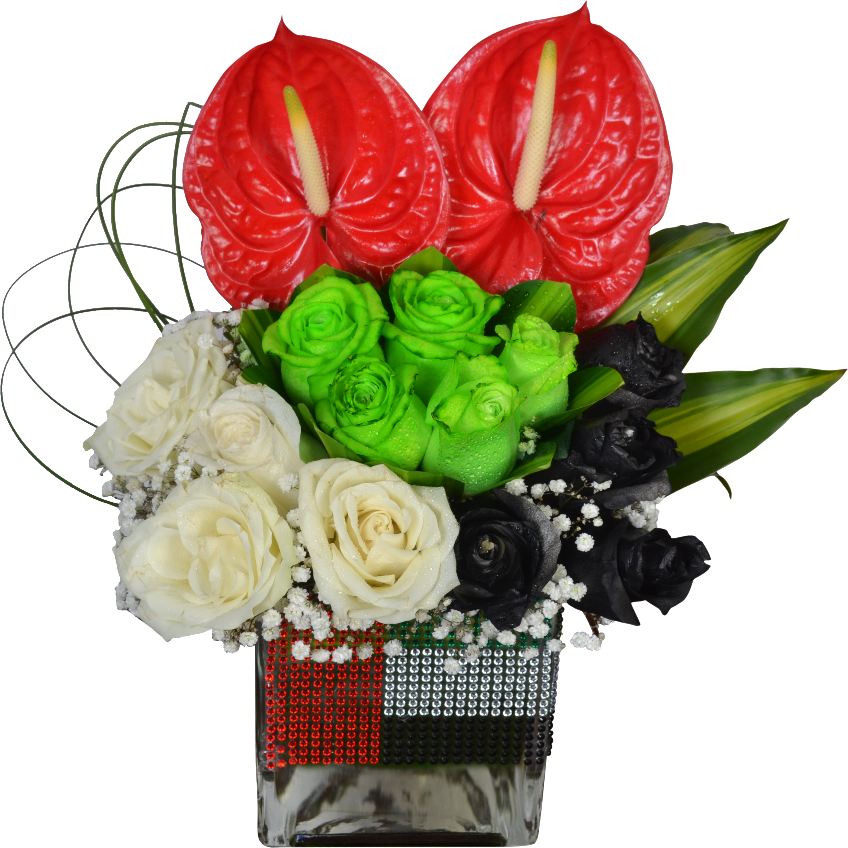 Uae National Day Bouquet Order The Best Flowers In - Uae National Day Flower Arrangement (3008x3072), Png Download
