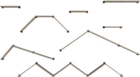 Cat Shelves Used To Create Wall-mounted Landscapes - Symmetry (640x480), Png Download