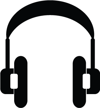Headphone, Music, Sound Icon - Real Music Instruments Vector Transparent (800x800), Png Download