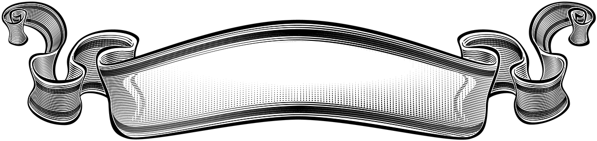 Banner, Vintage, Ribbon, Label - Architecture (1236x340), Png Download