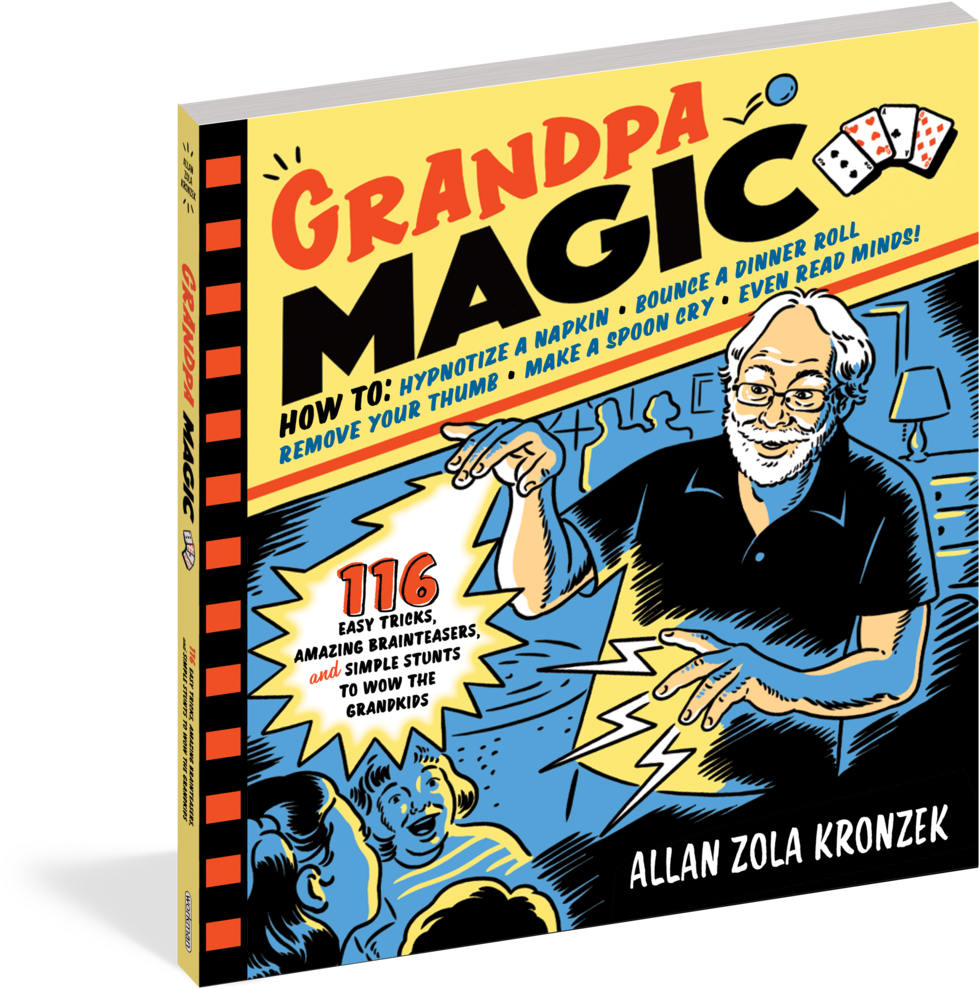 Grandpa Magic Book (1024x1024), Png Download
