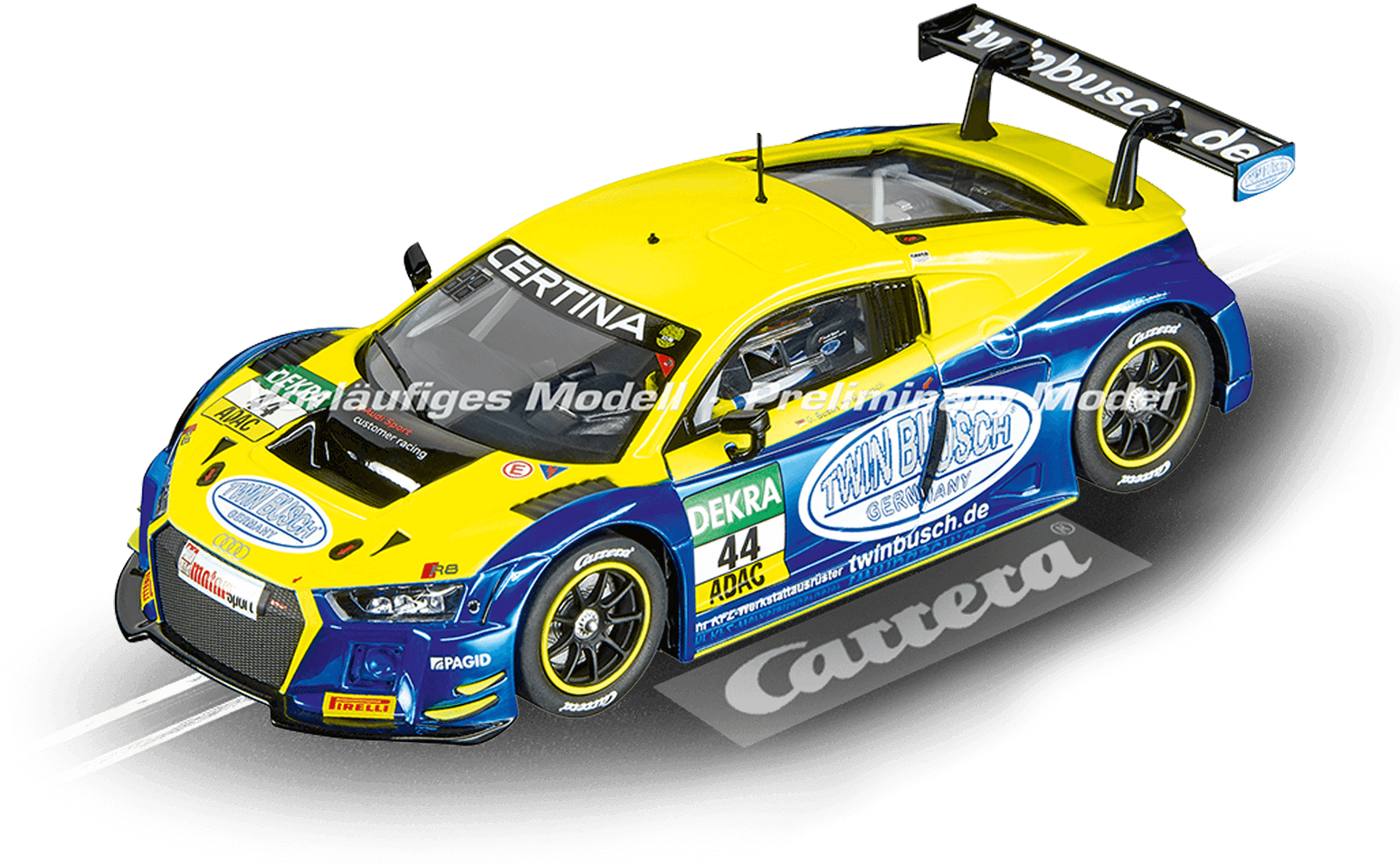 27582 Carrera Evolution Audi R8 Lms, Twin Busch, No - Carrera (1600x1067), Png Download