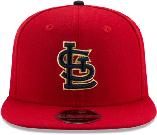 New Era 9fifty St Louis Cardinals Gold Flip Snapback - Baseball Cap (819x529), Png Download