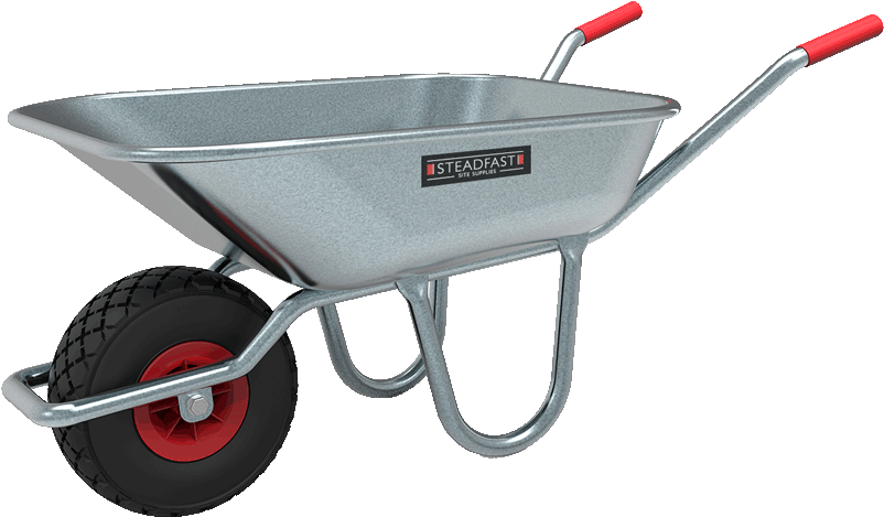 Steadfast Consumables Wheel Barrow - Wheelbarrow (829x500), Png Download