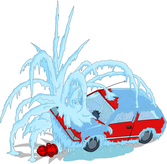 Flanders' Frozen Car - Simpsons Tapped Out Boat (566x555), Png Download