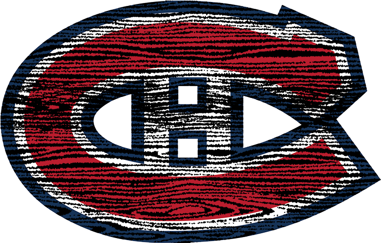 Montreal Canadiens 1956-present Primary Logo Distressed - Hanover Cohasset Hockey (822x1086), Png Download