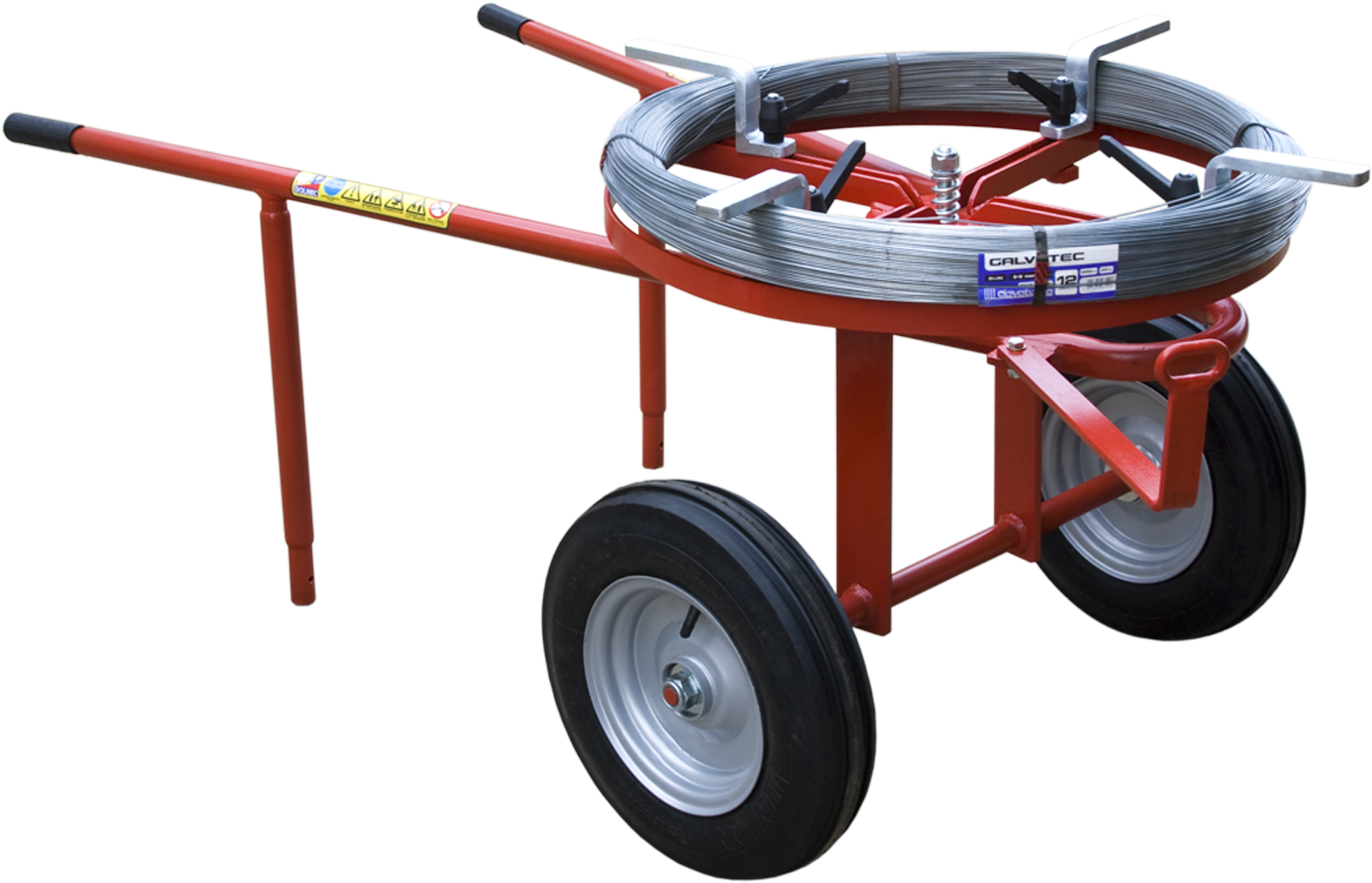 Coils Of Any Diameters Are Fitted By Four Arms, Blocked - Wheelbarrow (1920x1270), Png Download