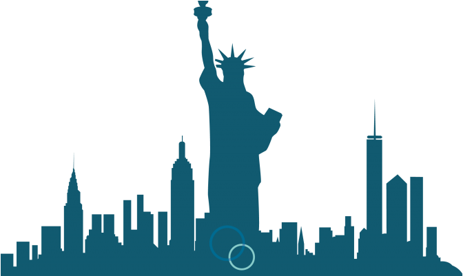 Introducing Charlton Morris Usa - Transparent Nyc Skyline Png (800x400), Png Download
