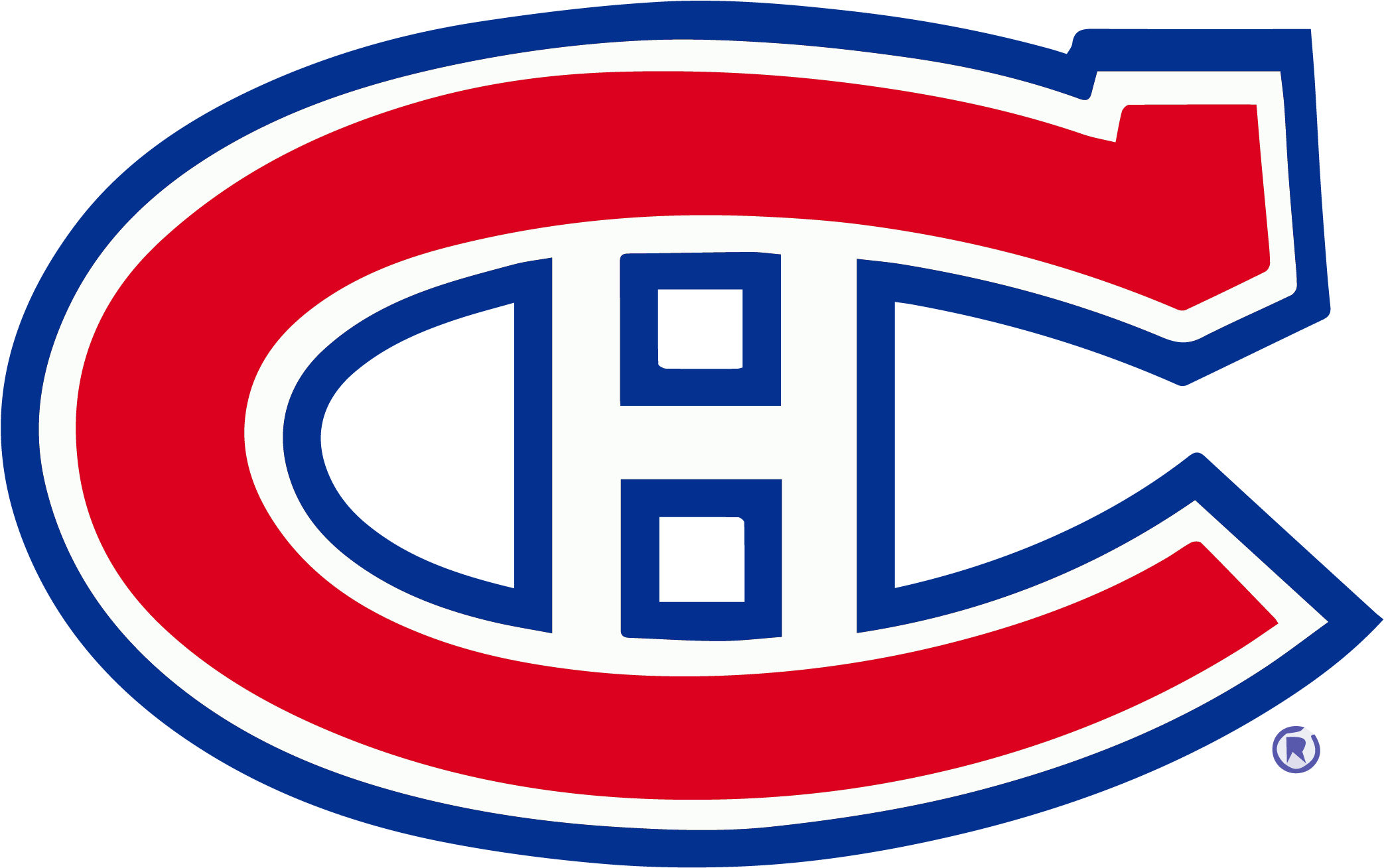 1947 - - Montreal Canadiens Symbol (2121x1350), Png Download