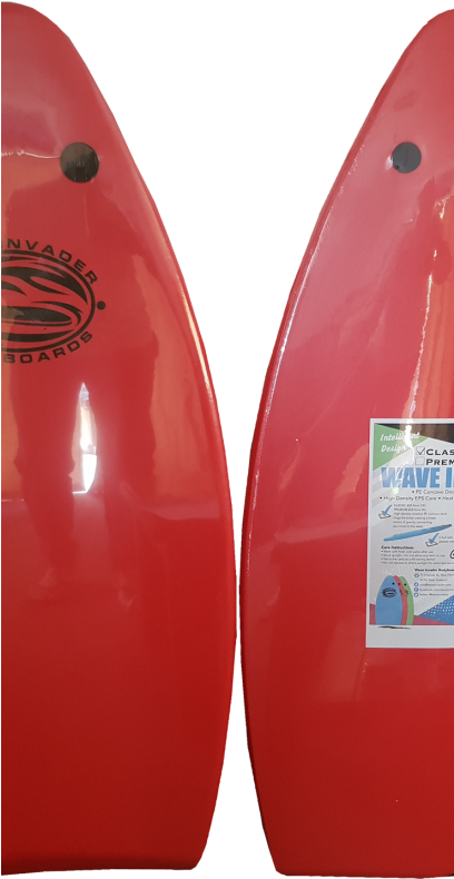 Wave Invader Classic - Surfing (407x800), Png Download