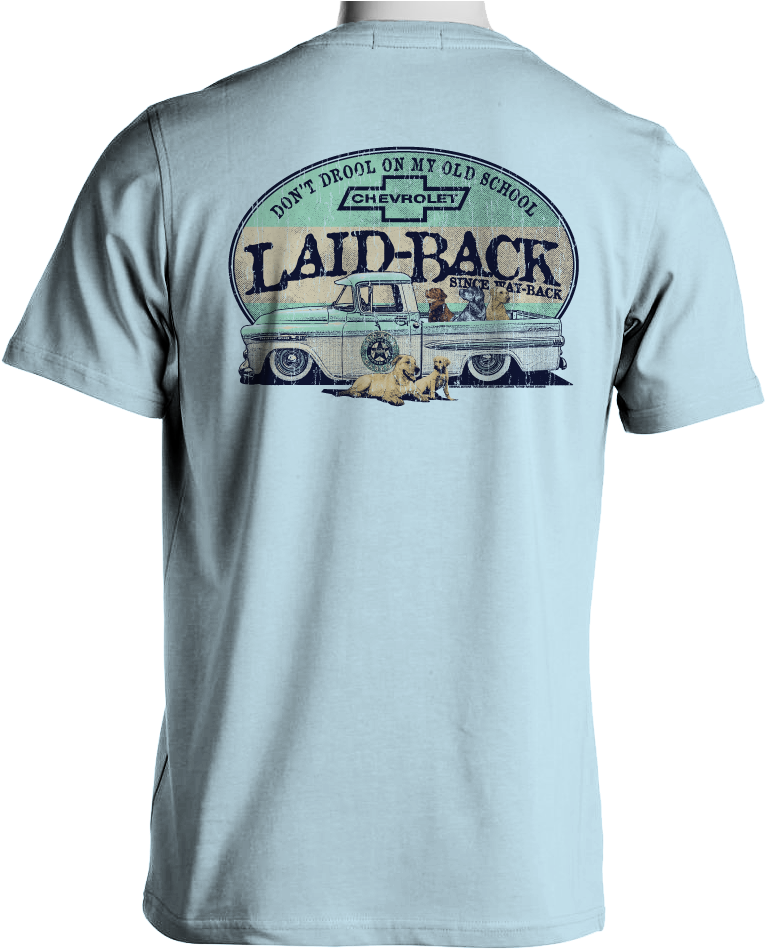 Chevrolet Truck Old School T-shirt - Georgia Bulldogs T Shirt (765x963), Png Download