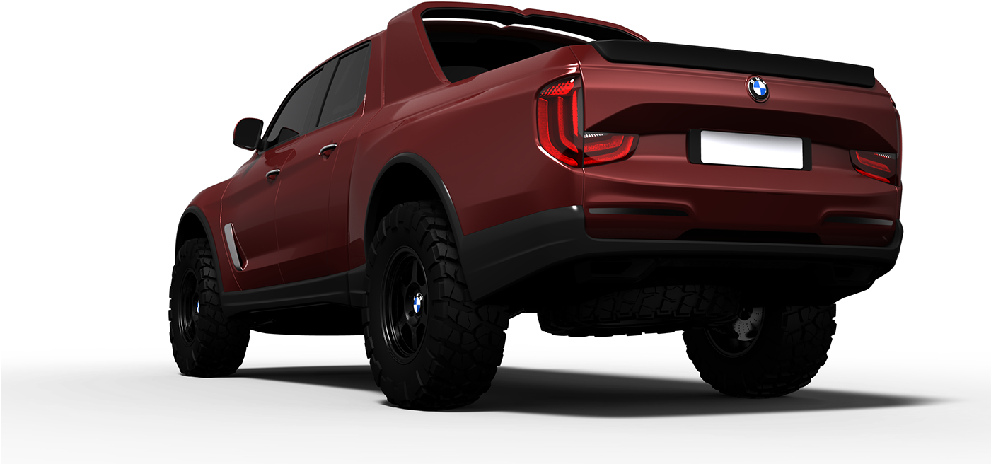 N - Bmw Double Cab Bakkie (1400x786), Png Download