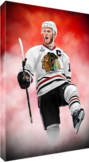 Details About Chicago Blackhawks Jonathan Toews Poster - Goalkeeper (600x600), Png Download