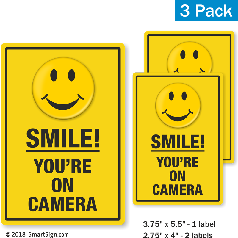 Zoom, Price, Buy - Cctv Sign (800x800), Png Download