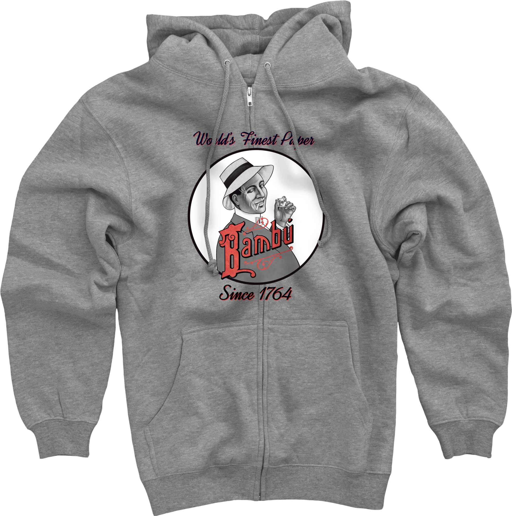 El Jefe De Sombrero En Panamá Hat Zip Up- Limted $55 - Sweatshirt (1982x2185), Png Download