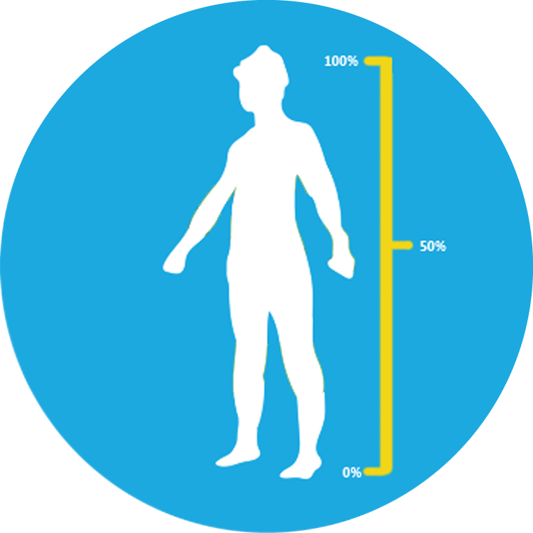 Body Fat Percentage - Body Fat Percentage Clipart (761x761), Png Download