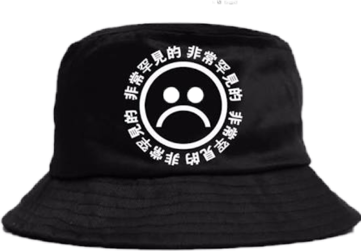 Chap U Sticker By Gabrielherdt Report Abuse - Sad Hat (706x490), Png Download