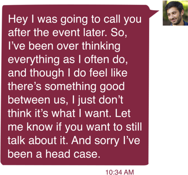 The Problem Is, That's Really Not A Lot For Someone - If You Are Not Interested To Talk (674x624), Png Download